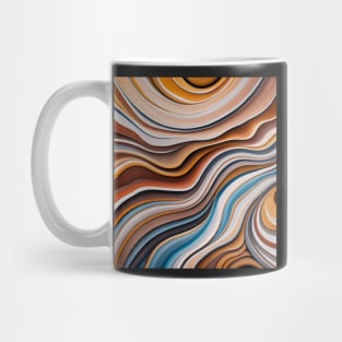 Abstract fluid art Mug